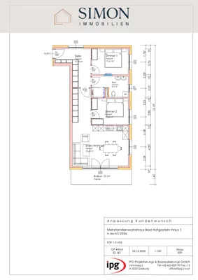 3-Zimmer-Wohnung mieten in Sankt Johann im Pongau – 73 m², € 1.650 – Bild 14 von 14