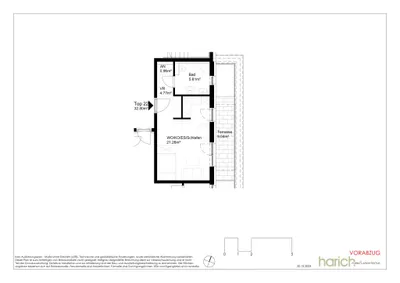 1-Zimmer-Wohnung kaufen in Südoststeiermark – 33 m², € 173.300 – Bild 4 von 6