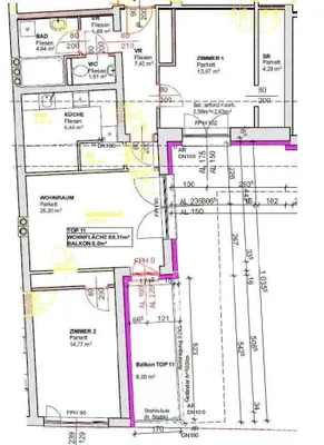3-Zimmer-Wohnung kaufen in Wiener Neustadt – 80,31 m², € 229.900 – Bild 23 von 23
