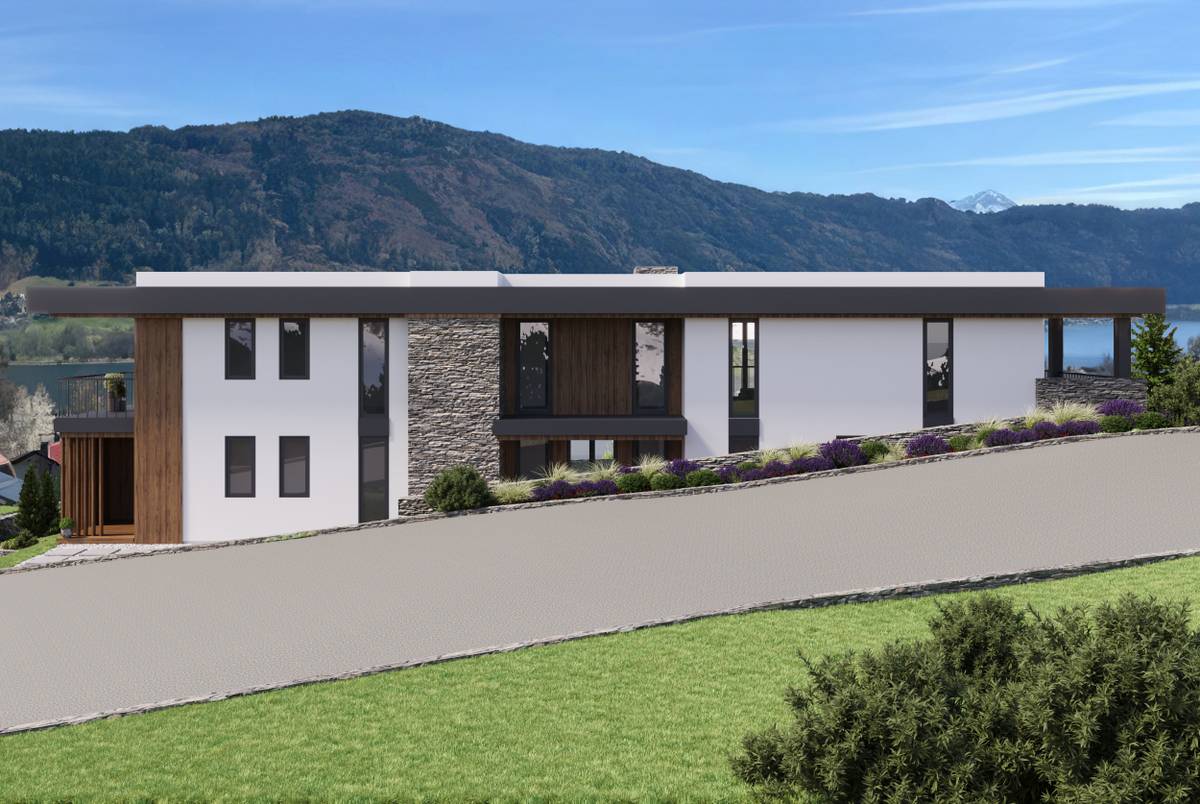 Exklusive, moderne Villa mit Seeblick - Widok 3
