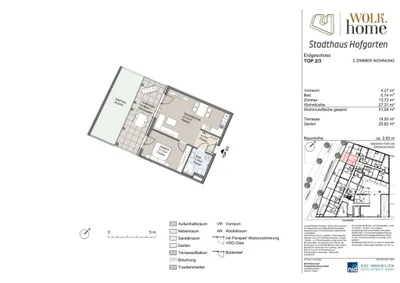 2-Zimmer-Wohnung kaufen in Mistelbach – 51,04 m², € 319.000