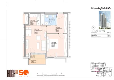 2-Zimmer-Wohnung kaufen in Wien – 55,15 m², € 379.000 – Bild 22 von 22