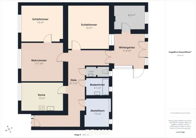 4-Zimmer-Haus kaufen in Neusiedl am See – 120,4 m², € 280.000 – Bild 14 von 16