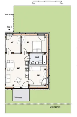3-Zimmer-Wohnung mieten in Scheibbs – 60 m², € 909 – Bild 7 von 7