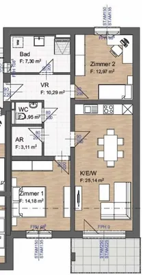 Wohnung kaufen in Graz-Umgebung – 61 m² – Bild 17 von 19