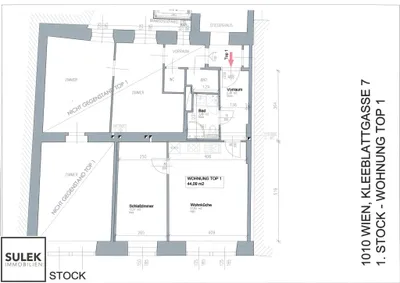 2-Zimmer-Wohnung mieten in Wien – 44,09 m², € 1.445 – Bild 13 von 13