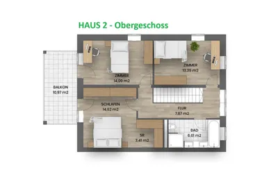 4-Zimmer-Haus kaufen in Korneuburg – 123 m², € 590.000 – Bild 9 von 12