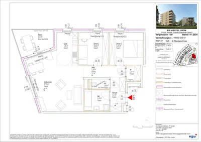 3-Zimmer-Wohnung mieten in Wiener Neustadt – 78,42 m², € 1.163 – Bild 25 von 25
