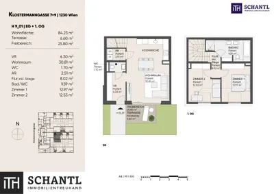 3-Zimmer-Wohnung kaufen in Wien – 84,23 m², € 449.000 – Bild 34 von 34