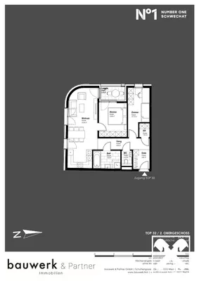 3-Zimmer-Wohnung kaufen in Bruck an der Leitha – 64,97 m², € 317.900 – Bild 9 von 9
