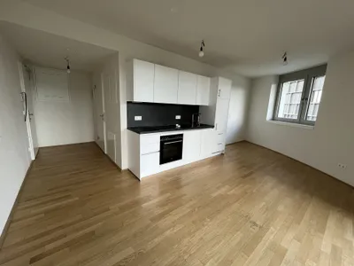 Wohnen im BelView: 2-Zimmer-Wohung im 8. OG mit Freifläche - zu mieten in 1100 Wien