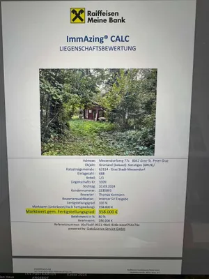 Grundstück kaufen in Graz – 4 100 m², € 370.000