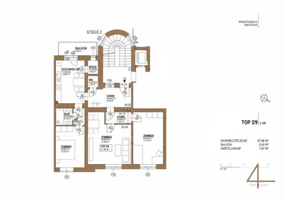 Wohnung kaufen in Krems an der Donau – 87 m², € 349.000 – Bild 12 von 12