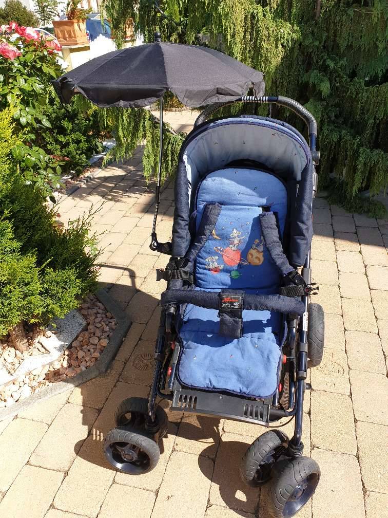 Hartan - Kinderwagen und Lammfellsack,  100,- (2700 Wiener Neustadt) -  willhaben