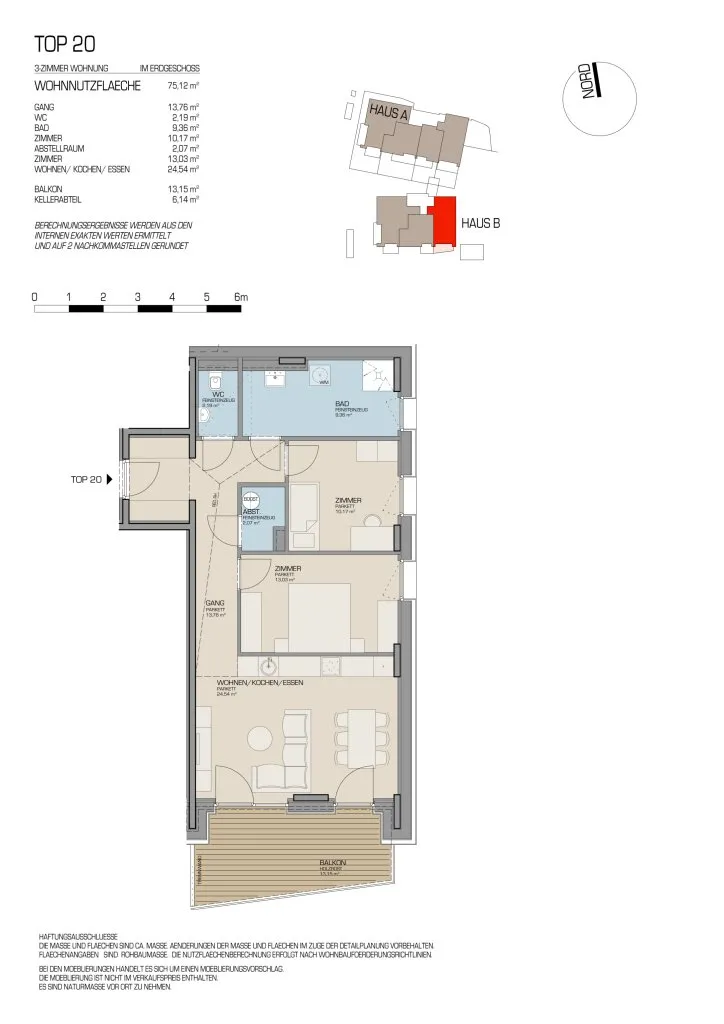 Wohnung – Pettneu am Arlberg, Bezirk Landeck - Ansicht 2