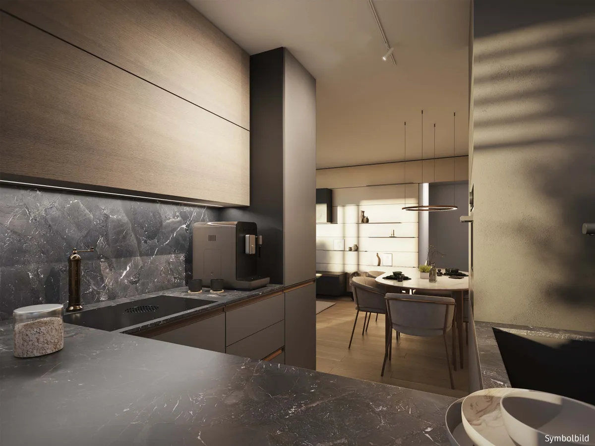 Dachgeschosswohnung im Neubau mit 2 Dachterrassen, Lift & Tiefgarage - Alt St. Martin - Ansicht 2
