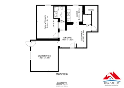 3-Zimmer-Wohnung mieten in Klagenfurt Land – 82,1 m², € 1.085 – Bild 14 von 14