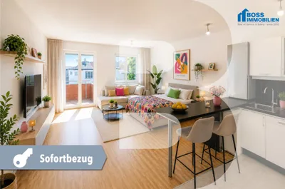 1-Zimmer-Wohnung mieten in Linz Land – 46,35 m², € 679 – Bild 2 von 10