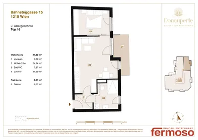 2-Zimmer-Wohnung kaufen in Wien – 47,69 m², € 349.000 – Bild 19 von 19