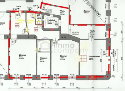 4-Zimmer-Gewerbeimmobilie mieten in Wien – 104 m², € 1.402 – Bild 6 von 7