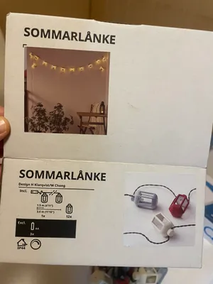 Ikea Lichterkette Laternen Batterie, € 5,- (1150 Wien)