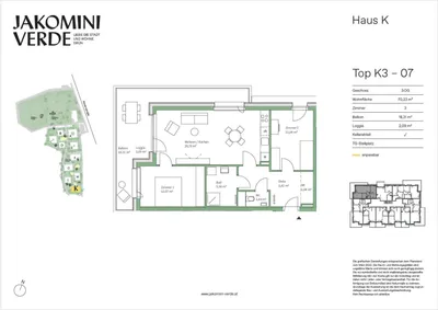 3-Zimmer-Wohnung kaufen in Graz – 70,23 m², € 355.000 – Bild 10 von 10