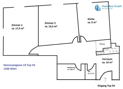 3-Zimmer-Wohnung kaufen in Wien – 59 m², € 249.000 – Bild 22 von 22