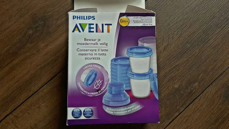 Philips Avent Aufbewahrungssystem bzw. -becher mit Schraubdeckel für Babynahrung 180 ml