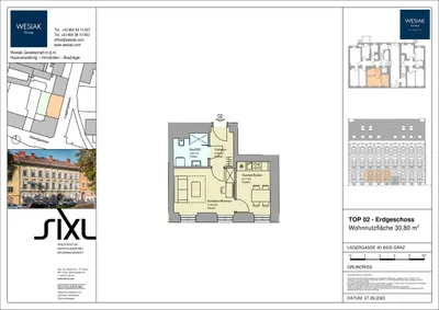 1-Zimmer-Wohnung mieten in Graz – 31 m², € 308 – Bild 5 von 5