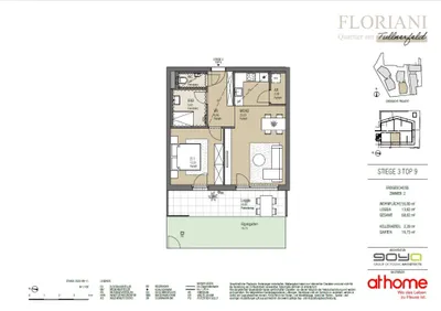 2-Zimmer-Wohnung kaufen in Tulln – 55 m², € 277.000 – Bild 22 von 22