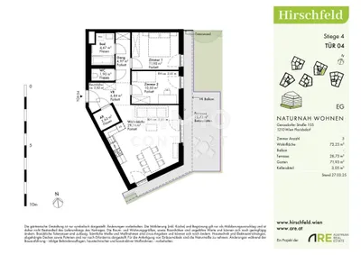 3-Zimmer-Wohnung kaufen in Wien – 73,23 m², € 441.000 – Bild 16 von 16