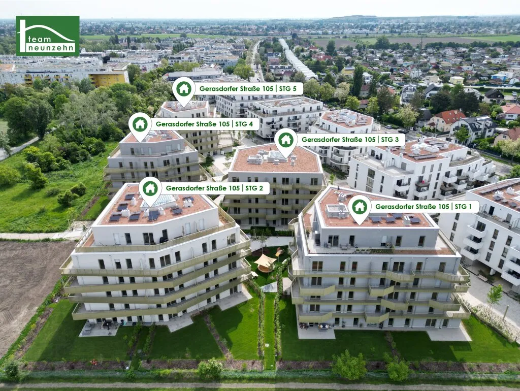 Die Ruhige mit Weiblick für Investoren (Nettopreis) - Erstbezugs-Anlegerwohnung mit Balkon - Provisionsfrei - Widok 3