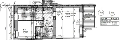 2-Zimmer-Wohnung mieten in Tulln – 54,83 m², € 522 – Bild 2 von 2