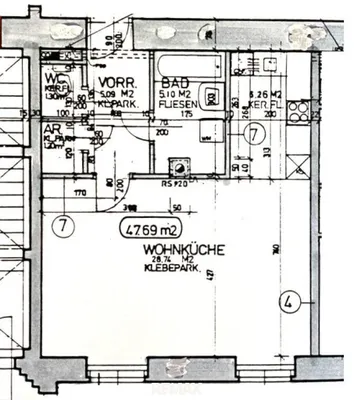 1-Zimmer-Wohnung kaufen in Wien – 48 m², € 179.000 – Bild 19 von 20