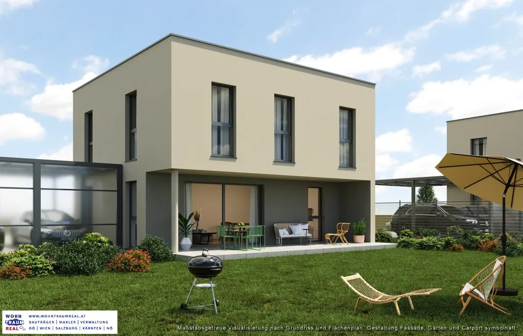 Neubau Einfamilienhaus (projektiert) mit Garten und Terrasse. Tolle Mühlviertler Aussicht, Ruhstetten