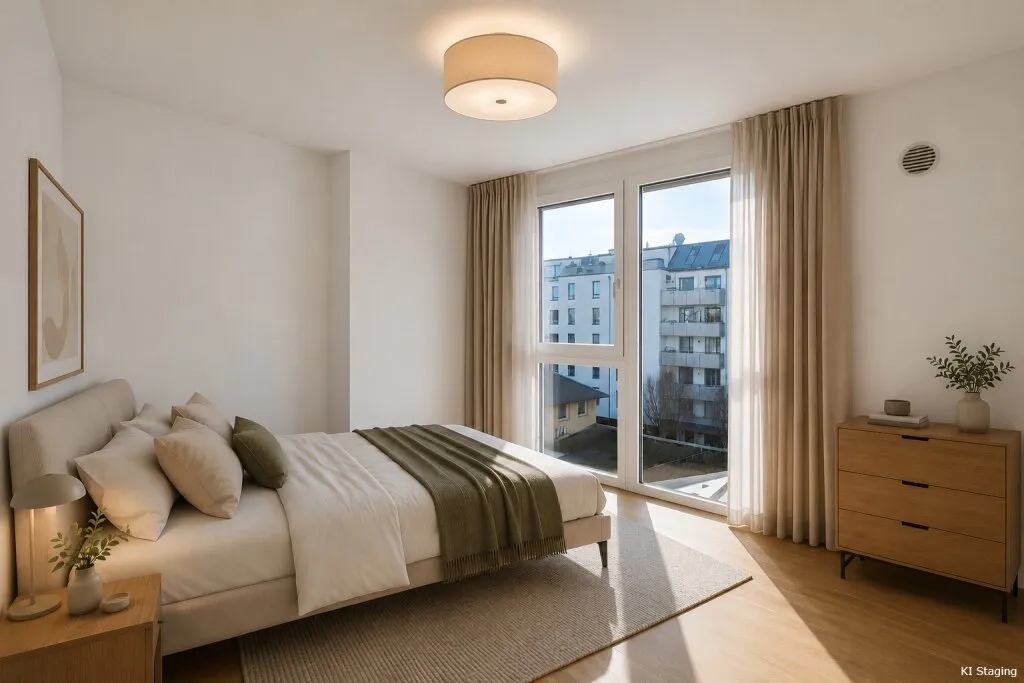 Anlegen mit Köpfchen - 2 Zimmer - Loggia - Widok 2