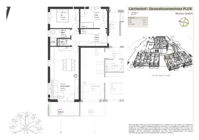 3-Zimmer-Wohnung mieten in Sankt Johann im Pongau – 78,05 m², € 1.397 – Bild 2 von 6
