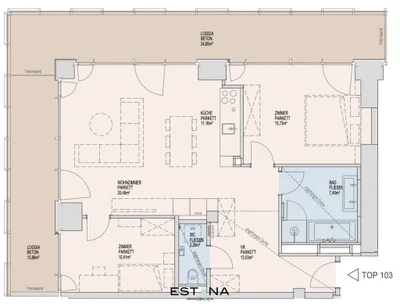 3-Zimmer-Wohnung mieten in Wien – 80,43 m², € 2.500 – Bild 24 von 24