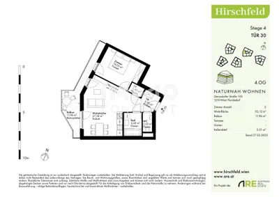2-Zimmer-Wohnung kaufen in Wien – 53,12 m², € 311.000 – Bild 14 von 14