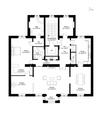 6-Zimmer-Wohnung kaufen in Wien – 230 m², € 2.398.000 – Bild 12 von 13