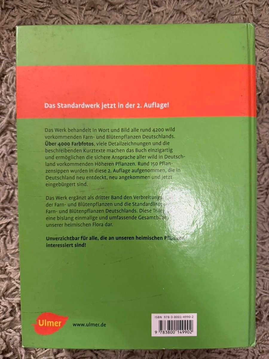 Bildatlas der Farn- und Bltenpflanzen Deutschlands,  25,- (1170 Wien) -  willhaben