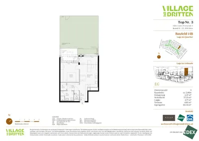 2-Zimmer-Wohnung kaufen in Wien – 57,59 m², € 428.000 – Bild 8 von 8
