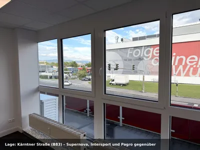 2-Zimmer-Gewerbeimmobilie mieten in Villach – 75 m², € 1.031 – Bild 8 von 8