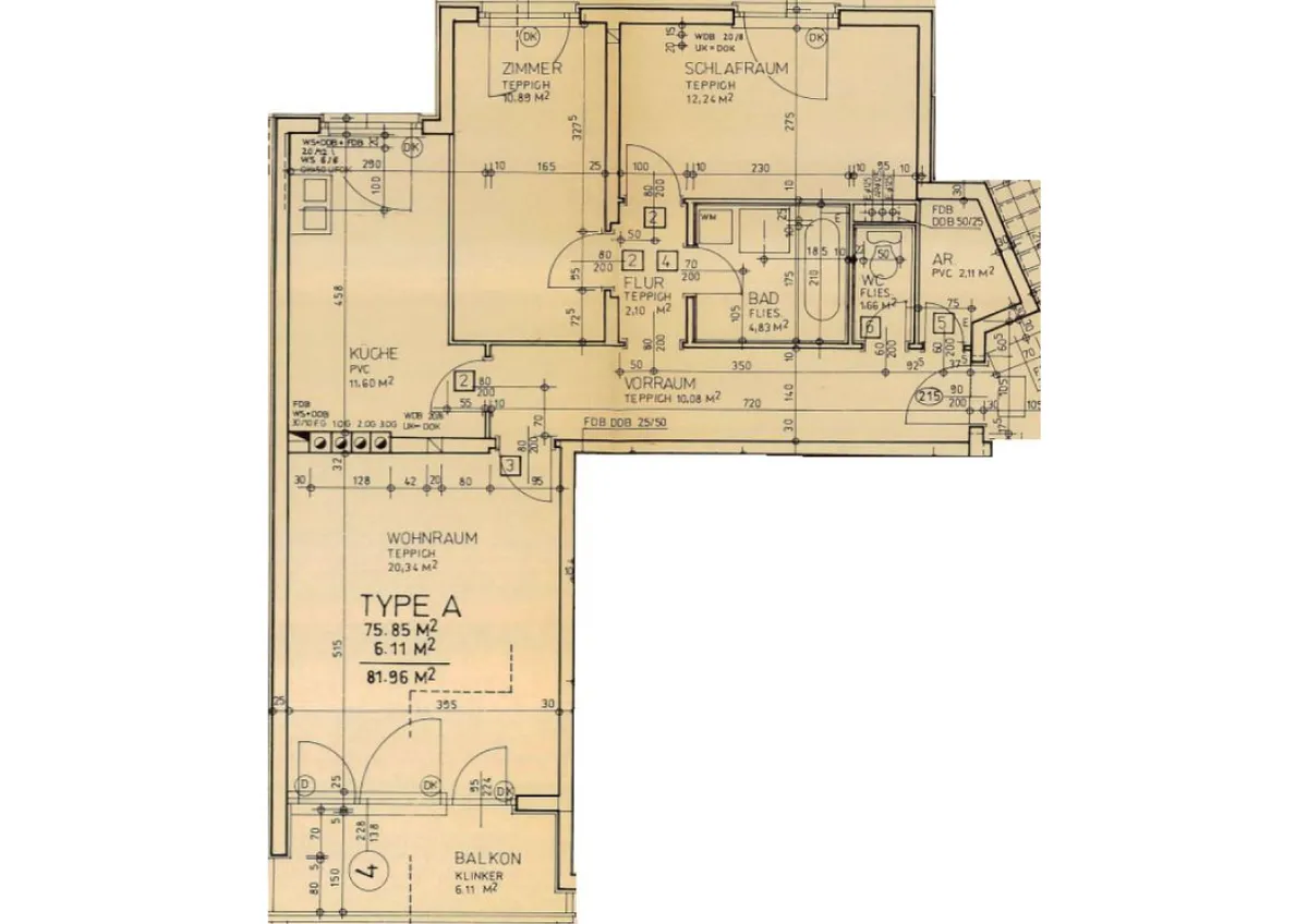 Wohnung – Ternitz, Katastralgemeinde Pottschach - Ansicht 2