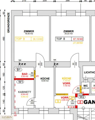 3-Zimmer-Wohnung kaufen in Wien – 62,56 m², € 249.000 – Bild 3 von 3