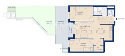 3-Zimmer-Wohnung kaufen in Wien – 75,08 m², € 489.000 – Bild 11 von 11
