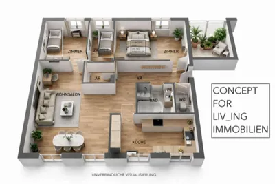 4-Zimmer-Wohnung kaufen in Klagenfurt – 94 m², € 245.000 – Bild 24 von 34