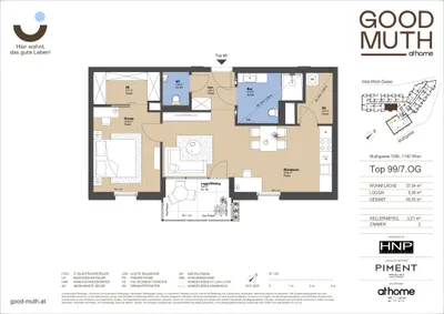 2-Zimmer-Wohnung kaufen in Wien – 57,54 m², € 499.000 – Bild 20 von 20