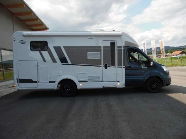 Carado T338 PRO MJ Edition mit Einzelbetten Hubbett AHK