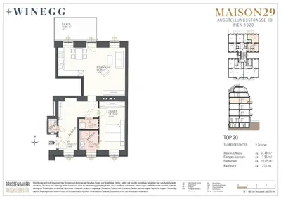 2-Zimmer-Wohnung kaufen in Wien – 67,49 m², € 650.000 – Bild 12 von 12